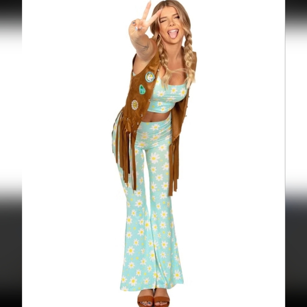 NWT Tipsy Elves Hippie Costume
